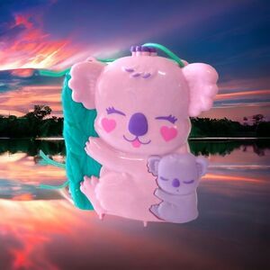 ‎Polly Pocket Koala Adventures Playset Crossbody Pink Missing Pieces Mattel.